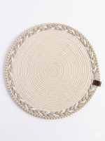 Braided Jute Coaster (27.5x27.5 cm)