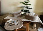 Braided Jute Coaster (28x28 cm) - Image 3