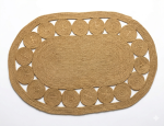 Natural Jute Oval Rug