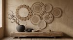Jute & Cotton "Orbital" Wall Art Set - 7 Pieces - Image 3