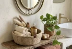 Rustic Charm Jute Basket - Image 3