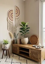 Semi-Circle Boho Wall