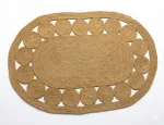 Natural Jute Oval Rug