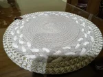 Braided Jute Coaster (22.5x22.5 cm) - Image 4