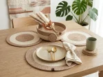 Boho Woven Dining & Storage Set - Image 5