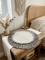 The Bohemian Sun Macrame Placemat - 38cm - Image 5