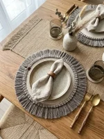 The Bohemian Sun Macrame Placemat - 38cm - Image 2