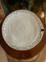 Braided Jute Coaster (27.5x27.5 cm) - Image 2